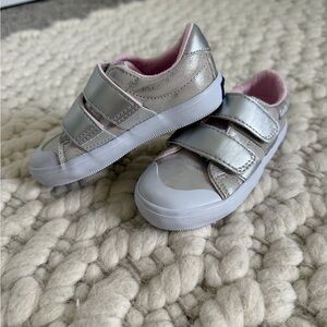 Keds Metallic and Pink Toddler Sneakers